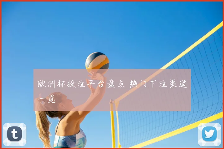 欧洲杯投注平台盘点 热门下注渠道一览